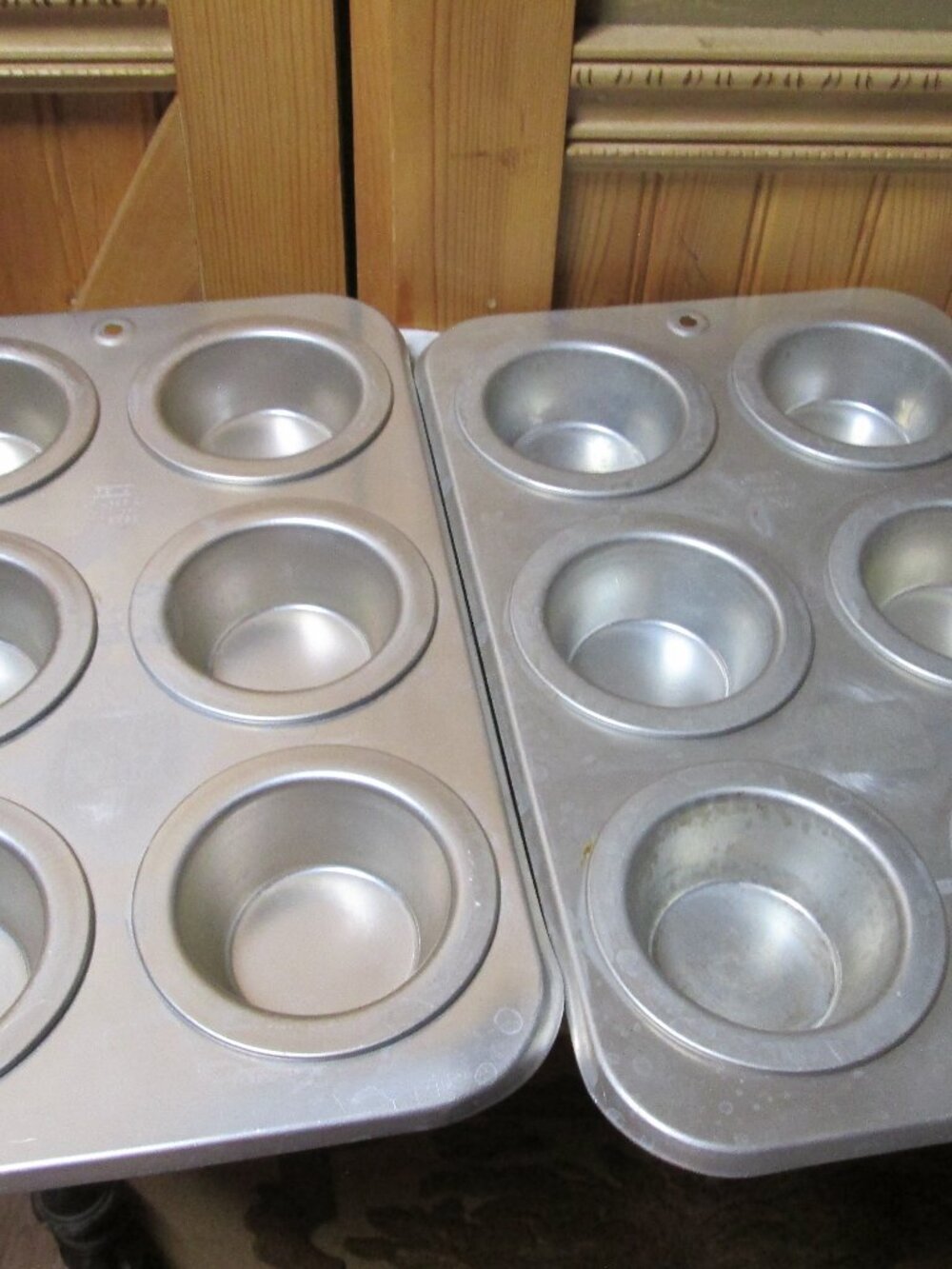 Vtg rema aluminum double wall insulated muffin cupcake bakeware